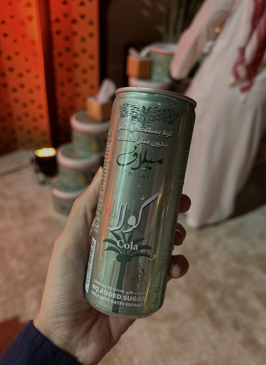 عبوة ميلاف مشروب التمر الغازي&nbsp;
