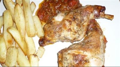 أرانب مشوية طبق شهي وسهل التحضير