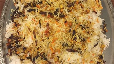 أرز عنبر طبق لذيذ وغني بالفوائد