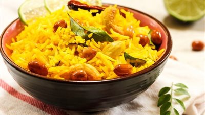 الأرز بالكاري طبق شهي ومميز