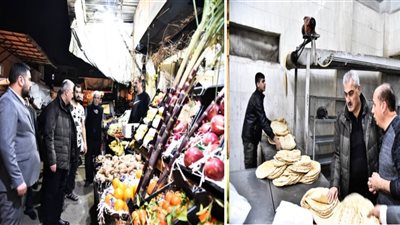 وزير التجارة الداخلية يجري جولة تفقدية واسعة على أسواق دمشق وصالات السورية للتجارة