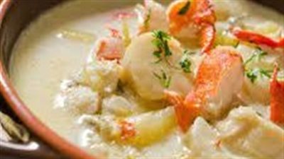 شوربة ثمار البحرطبق شهي وغني بالفوائد