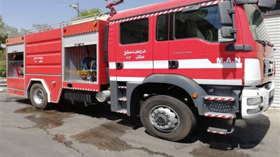 2425 مهمة إطفاء وإنقاذ نفذها فوج إطفاء دمشق خلال 2023