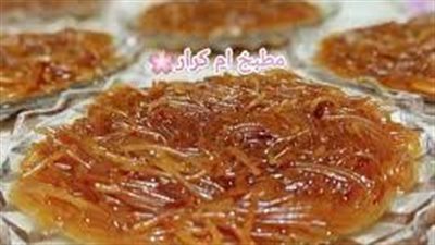  تعلمي طريقة تحضير حلاوة الشعرية في المنزل