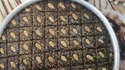 صينية قزحة حلوى فلسطينية شهية
