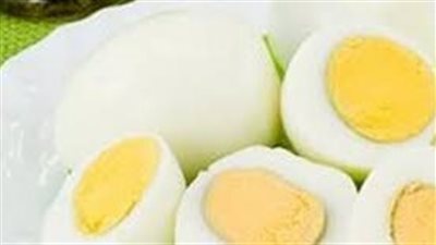 عمل البيض المسلوق