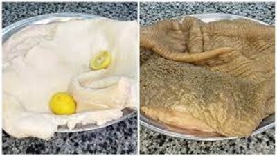 تنظيف الكرشة بطريقة سهلة
