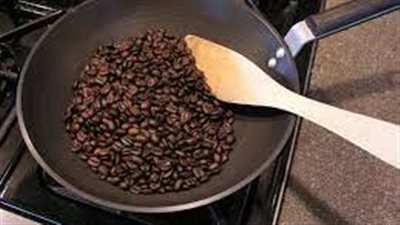 خطوات تحميص القهوة
