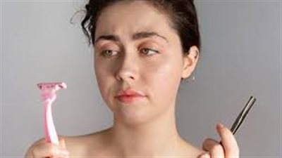 طرق طبيعية لإزالة شعر الوجه