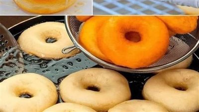 طريقة تحضير دونتس مقليه 
