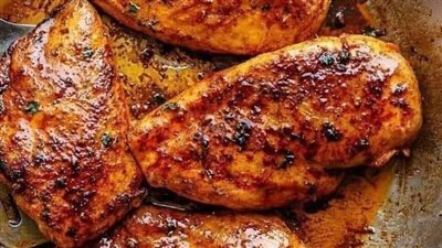 طريقة تحضير صدور دجاج مشويه 