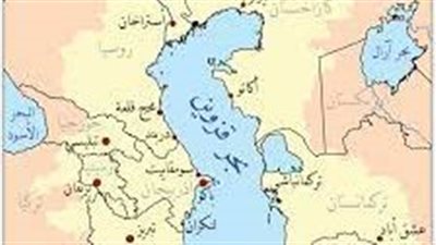 كم تبلغ مساحة بحر قزوين