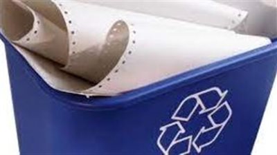 إعادة تدوير الورق