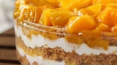طريقة تحضير كنافة بالمانجو