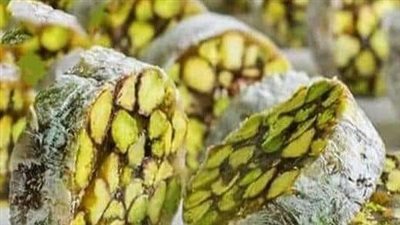 طريقة عمل راحة بالفستق الحلبي