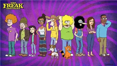 قصة مسلسل The Freak Brothers