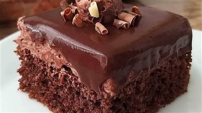 طريقة عمل كيك خفيف بالكريمة والشكولا