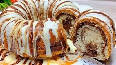 طريقة عمل كيكة السينابون