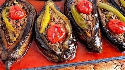 طريقة عمل قوارب الباذنجان