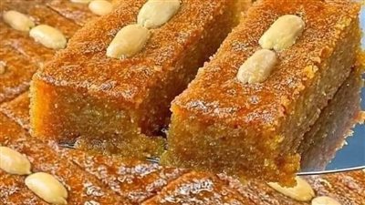 طريقة عمل البسبوسة