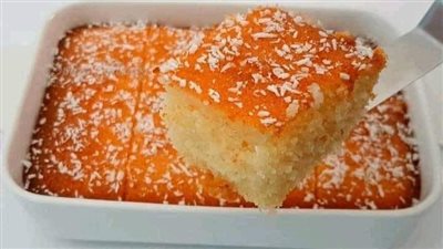 طريقة عمل كعكة السميد