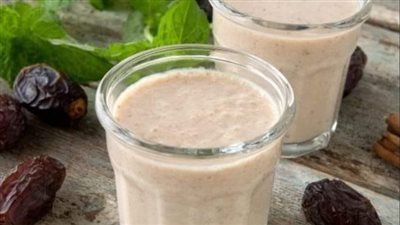 طريقة عمل كوكتيل التمر السهل