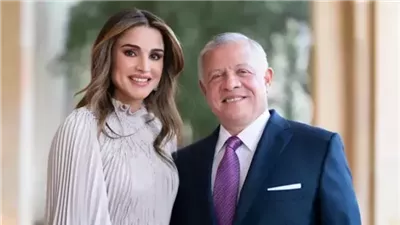  ملك الأردن يهدي الملكة رانيا هدية