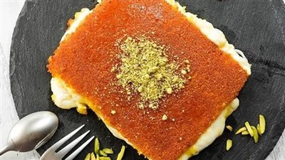 أطيب كنافة نابلسية بالجبنة من دون فرن وبالمقلاية