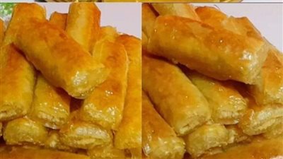 طريقة عمل أصابع الجلاش البقلاوه