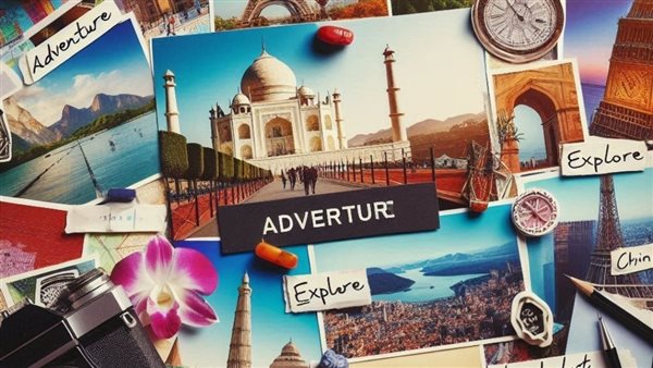 Moodboard للسفر 