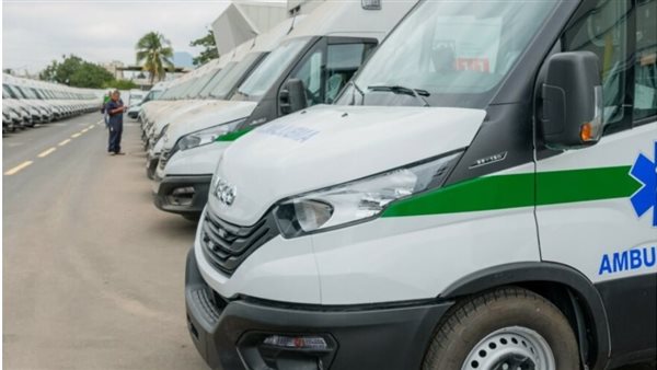 سيارات الإسعاف الجديدة