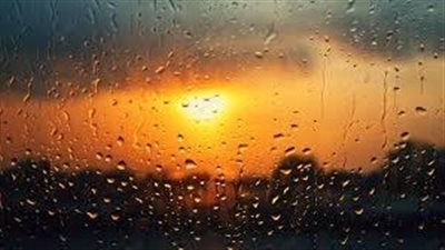 المطر والشمس في نفس الوقت