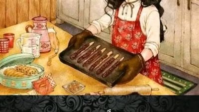 التلميذه والطعام 