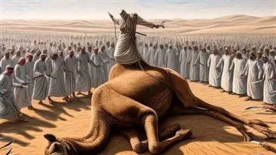 جاء نبي الله موسي عليه السلام مع قومه