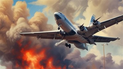 ټحطم طائرة نفاثة في مطار سكوتسديل في أريزونا