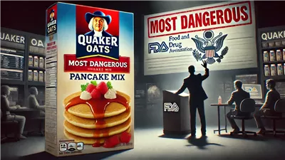 Quaker Oats في فئة الأكثر خطۏرة إدارة الغذاء والدواء الأمريكية تدق ناقوس الخطړ بشأن مزيج الفطائر