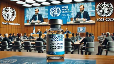 منظمة الصحة العالمية إعلان التوصيات بشأن تركيبة لقاح الإنفلونزا لموسم الإنفلونزا في نصف الكرة الشمالي 20252026