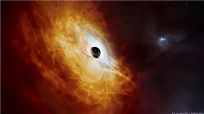 ناسا تكتشف ثقبًا أسودًا هائلًا يعادل 36 مليار شمس، مخفيًا في الفضاء