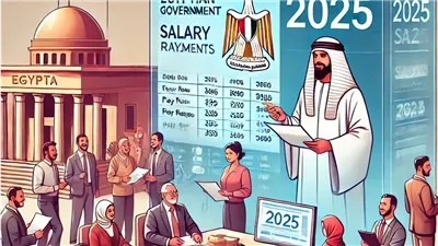 مصر، العلاوة الدورية وجدول مرتبات الموظفين في مصر 2025