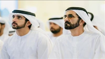 رئيس دولة الإمارات يستقبل ولي عهد دبي والنائب الأول لحاكم دبي