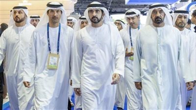  زيارة حمدان بن محمد لمعرض سوق السفر العربي 2025 