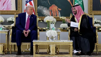 ترامب يصل إلى السعودية في أول زيارة له بعد انتخابه 