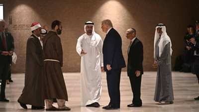 الرئيس الأمريكي يزور بيت العائلة الإبراهيمية في أبوظبي