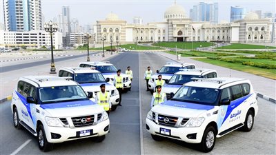 الشرطة في الشارقة تنجح في ضبط سائق متسبب في حاډث تصادم ثلاث مركبات