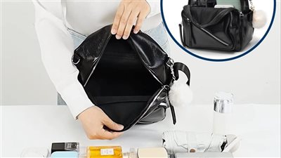 حقائب كتف شفافة بزخارف ليزر تظهر في شوارع دبي
